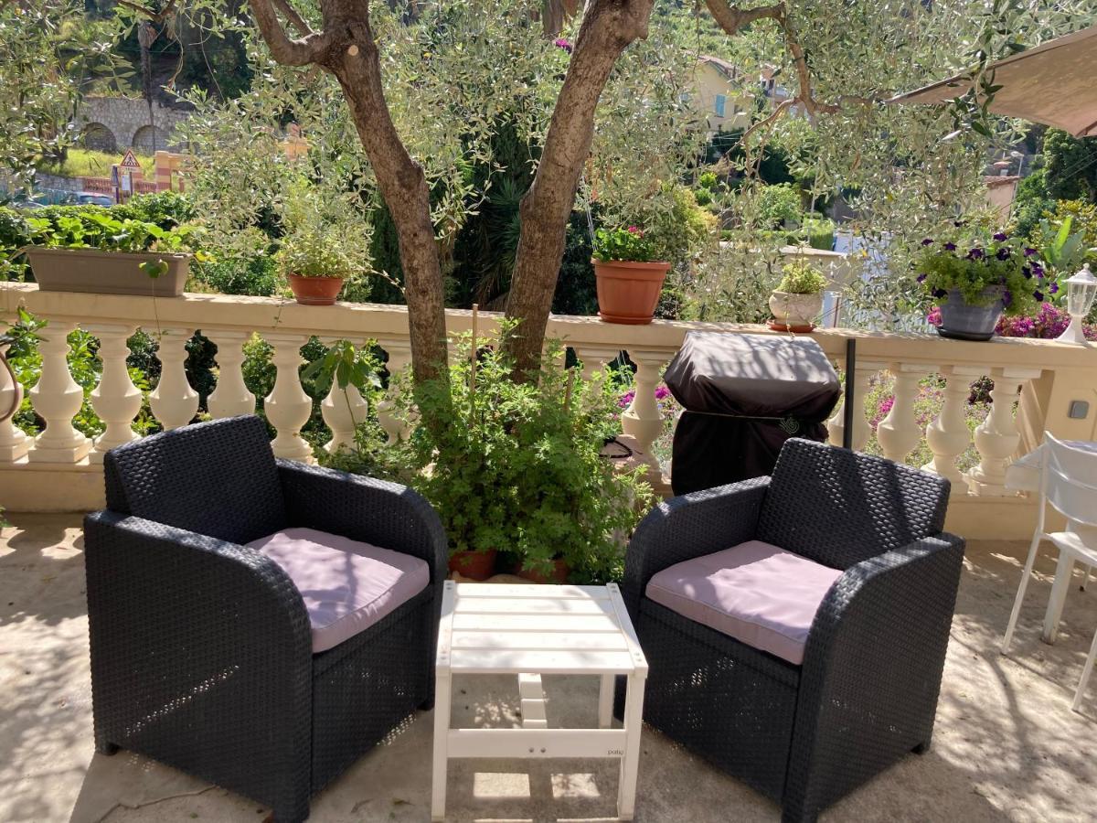 Studio Villa La Cigale Avec Grande Terrasse Мантон Екстер'єр фото