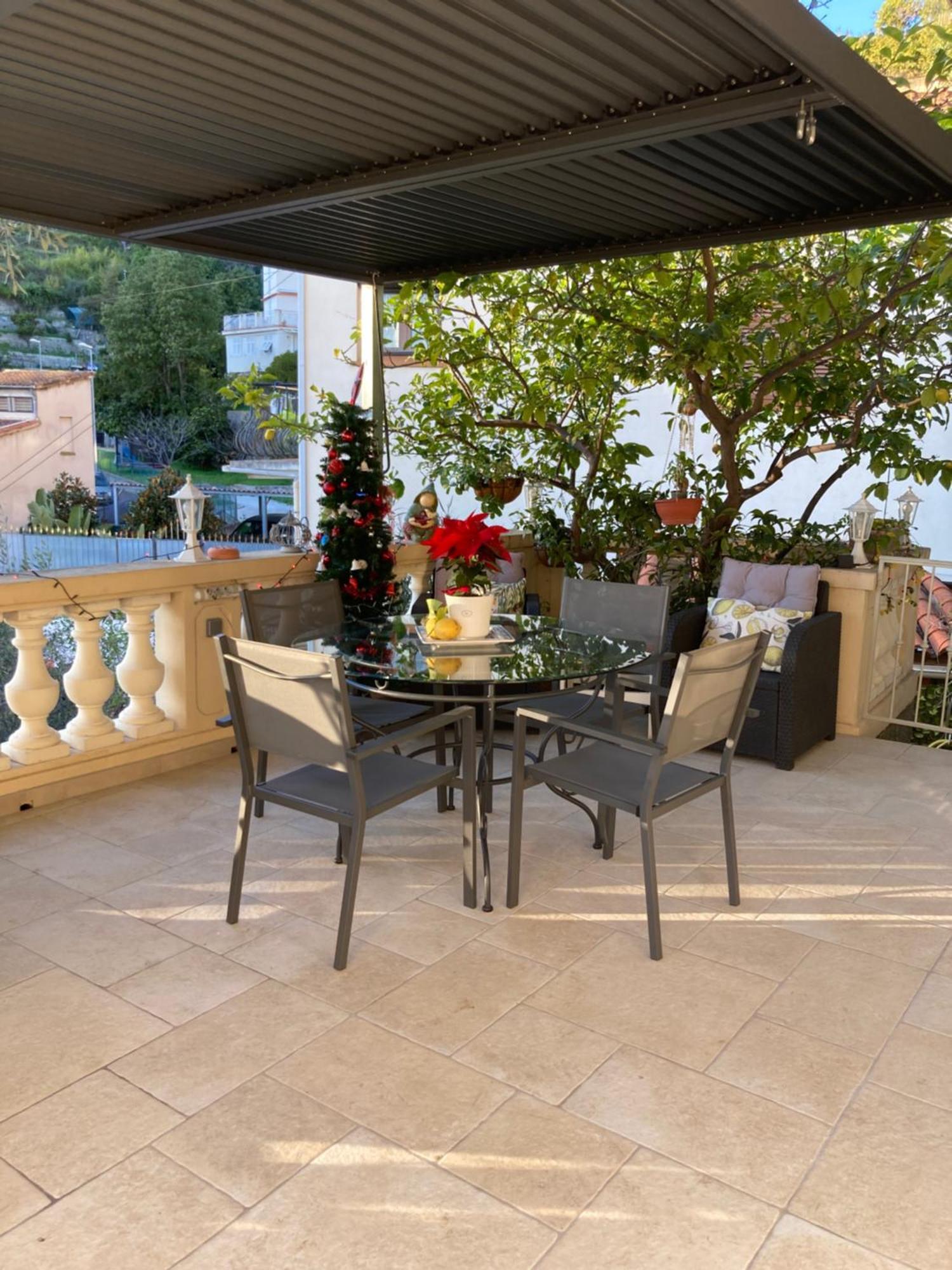 Studio Villa La Cigale Avec Grande Terrasse Мантон Екстер'єр фото